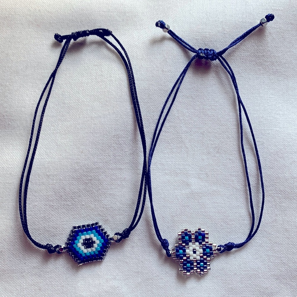 Evil eye bracelets
